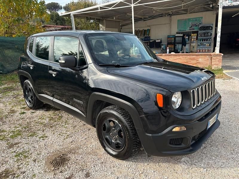Usata Jeep Renegade Longitude 120 CV (88 kW) 2018 Nero SUV