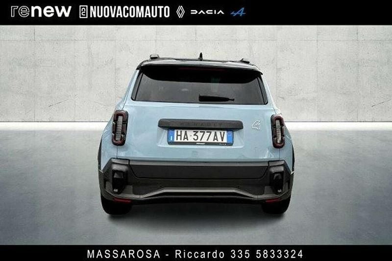 Nuova Renault 4 E-Tech Iconic 110 kW (150 CV) 2025 Bestyle libertã© (blu celeste SUV