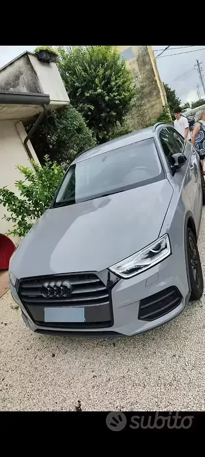 Usata Audi Q3 150 CV (110 kW) 2017 Grigio SUV