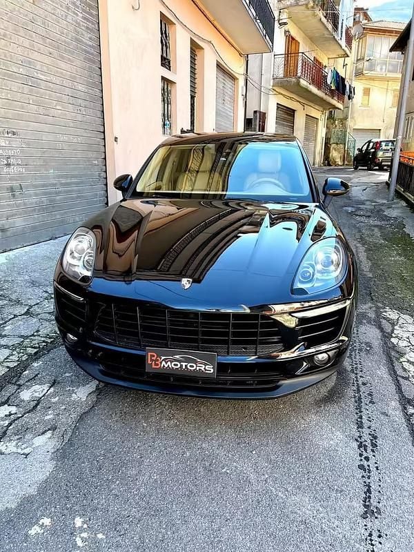 Usata Porsche Macan S 250 CV (183 kW) 2016 Nero SUV