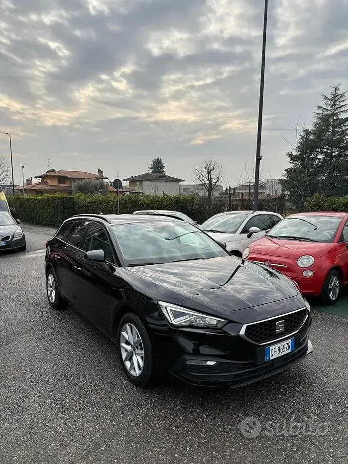 Gebraucht Seat Leon 110 PS (80 kW) 2021 Schwarz Kombi