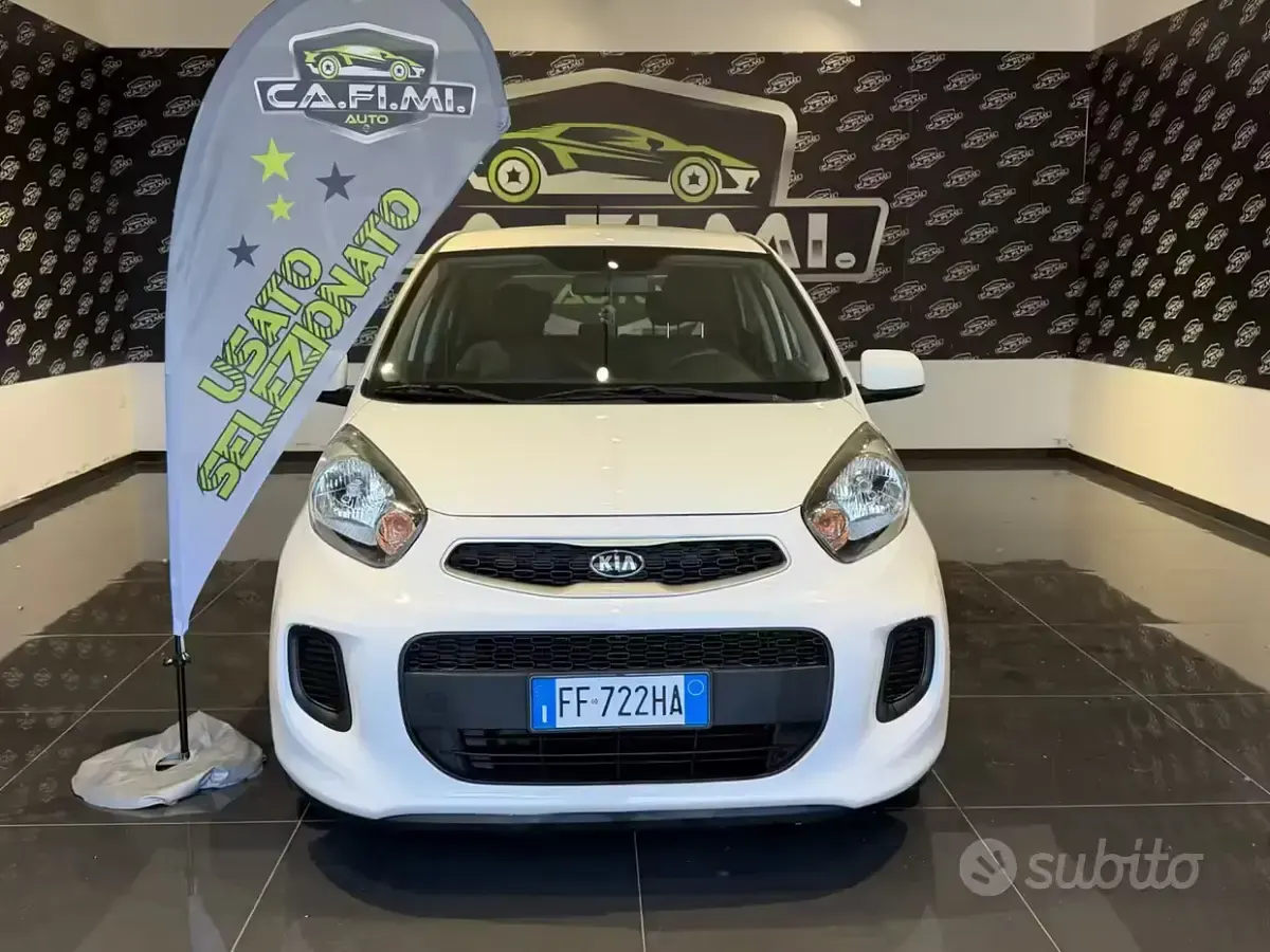 Usata Kia Picanto City 68 CV (50 kW) 2016 Bianco Utilitaria