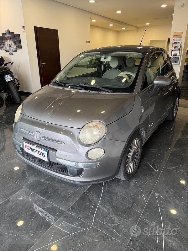 Usata Fiat 500 Lounge 69 CV (50 kW) 2009 Grigio Berlina