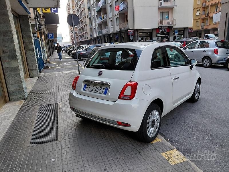 Usata Fiat 500 Lounge 69 CV (50 kW) 2019 Bianco Berlina