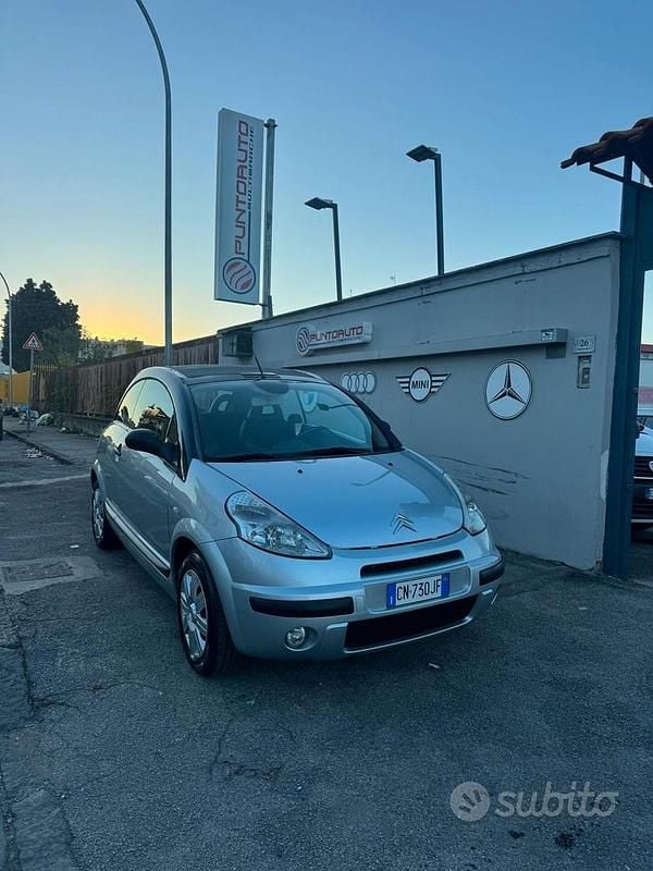 Usata Citroën C3 Pluriel 70 CV (51 kW) 2004 Argento Cabrio