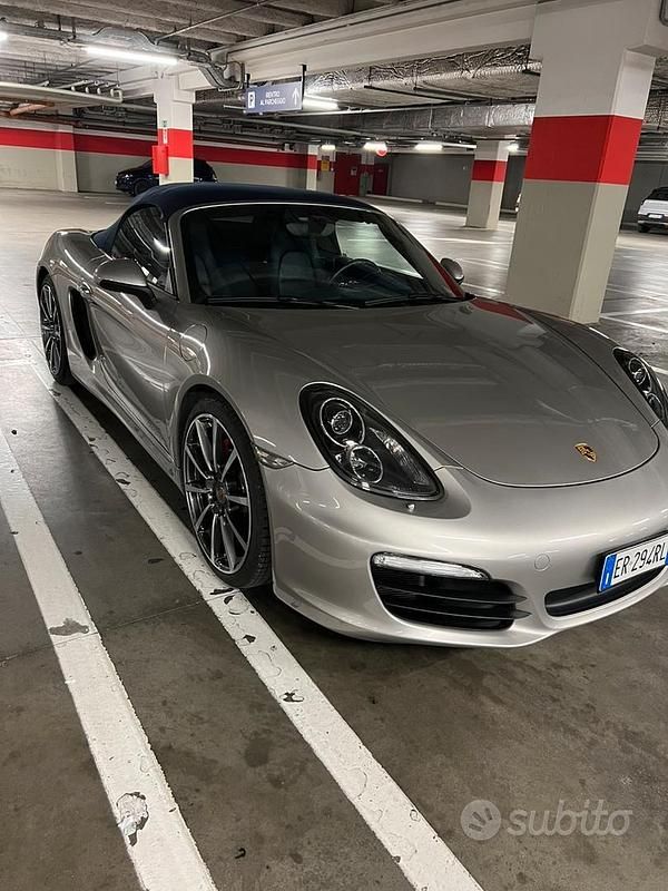 Usata Porsche Boxster 2013 Grigio Cabrio