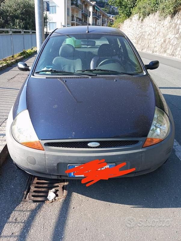 Usata Ford Ka 60 CV (44 kW) 2002 Blu Utilitaria