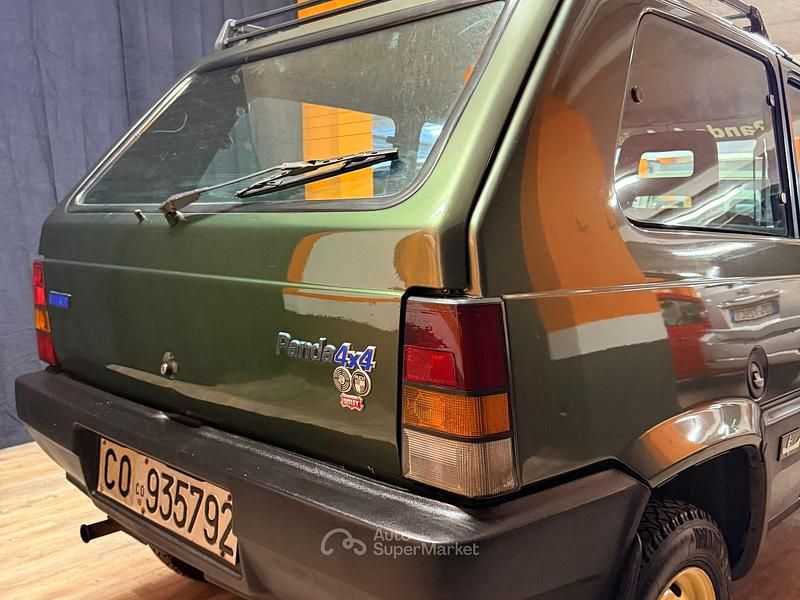 Usata Fiat Panda 4x4 50 CV (36 kW) 1987 Verde Utilitaria