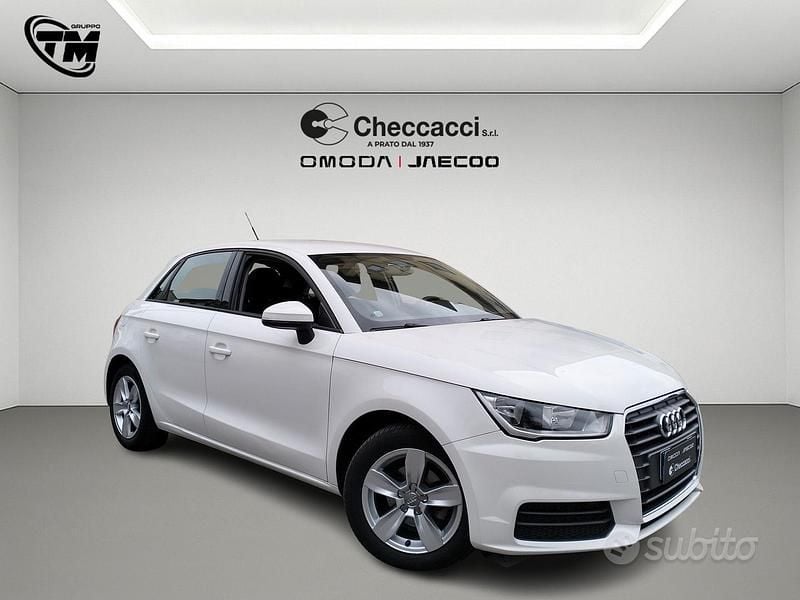 Usata Audi A1 Sportback Sport 95 CV (69 kW) 2015 Bianco Utilitaria