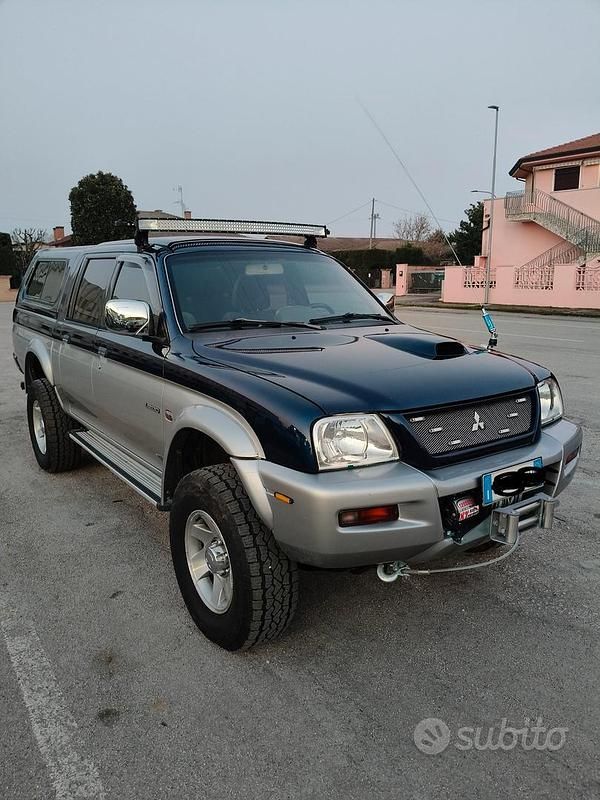 Usata Mitsubishi L200 2003 Blu Pick-up