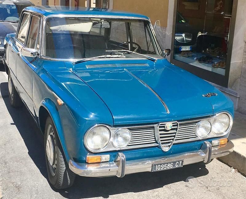 Usata Alfa Romeo Giulia Ti 1960 Blu Berlina