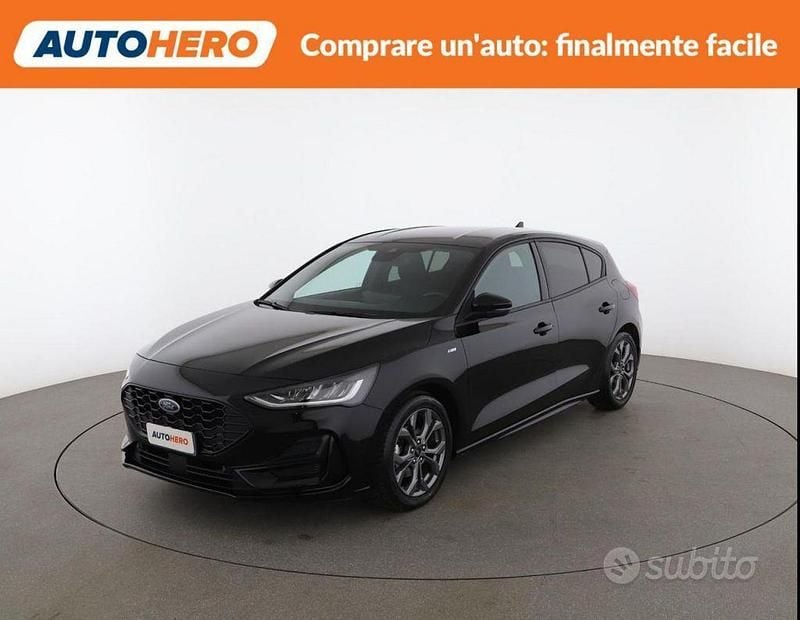 Usata Ford Focus ST-Line X 125 CV (91 kW) 2022 Nero Berlina