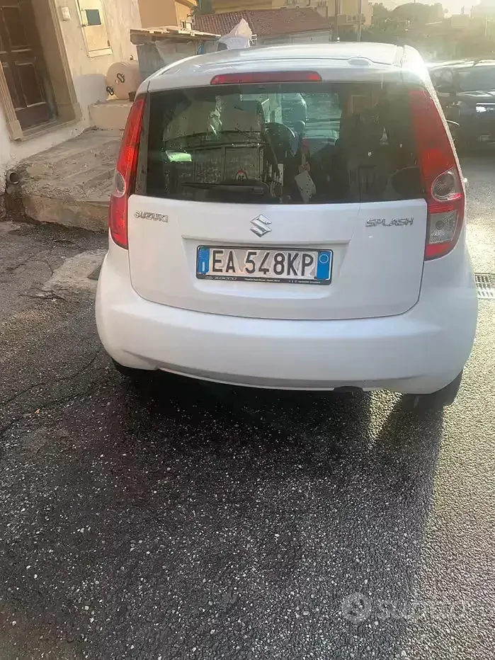 Usata Suzuki Splash 86 CV (63 kW) 2010 Bianco Utilitaria