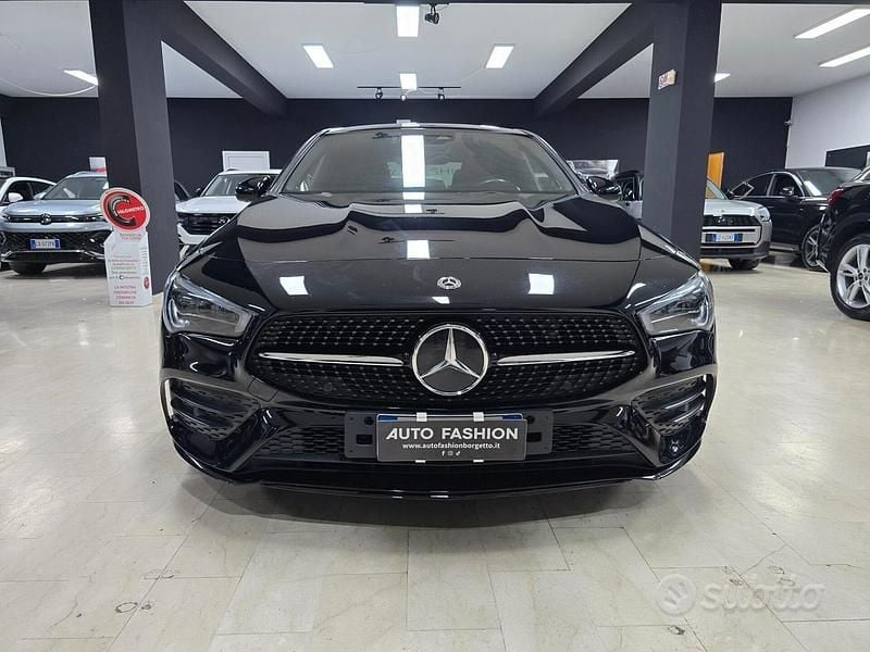 Usata Mercedes CLA200 Premium 150 CV (110 kW) 2020 Nero Berlina