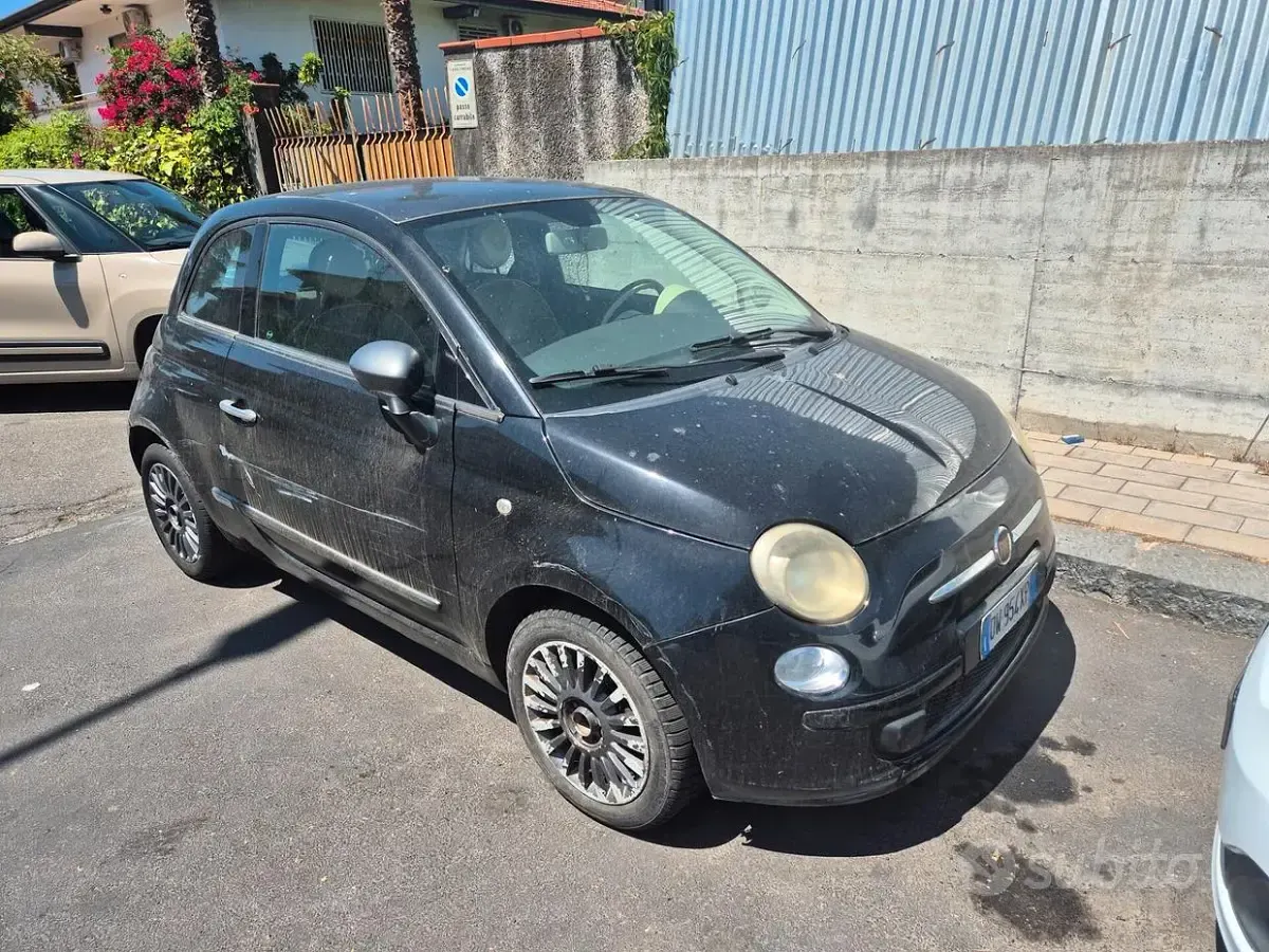 Usata Fiat 500 Lounge 75 CV (55 kW) 2009 Cabrio
