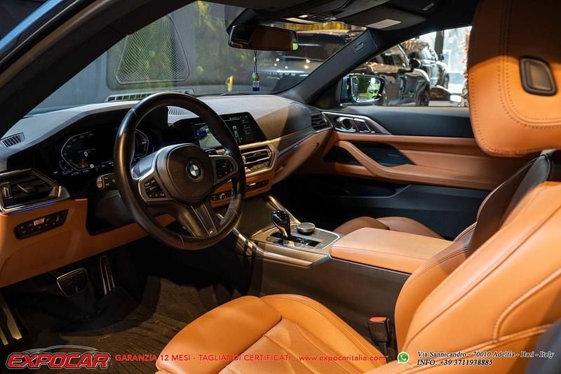 Usata BMW 420 M Sport 190 CV (139 kW) 2021 Blu Coupé