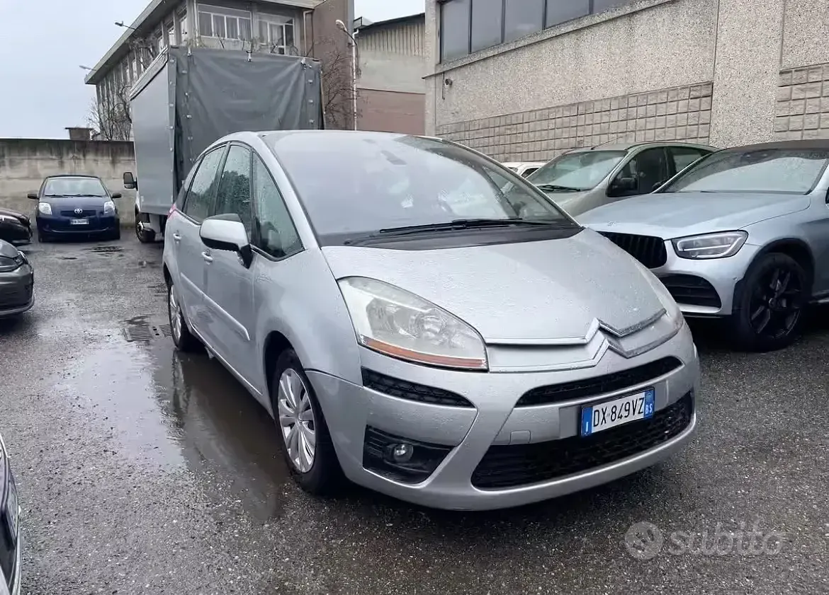 Usata Citroën C4 Picasso Elegance 109 CV (80 kW) 2009 Grigio Monovolume