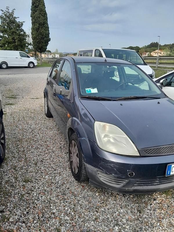 Usata Ford Fiesta Zetec 68 CV (50 kW) 2004 Grigio Utilitaria