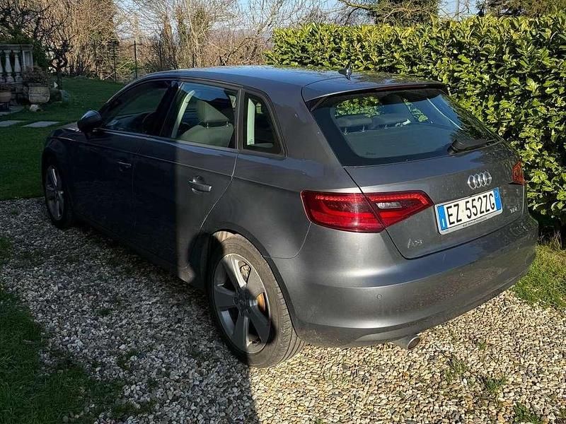 Usata Audi A3 Ambition 110 CV (80 kW) 2015 Grigio Berlina