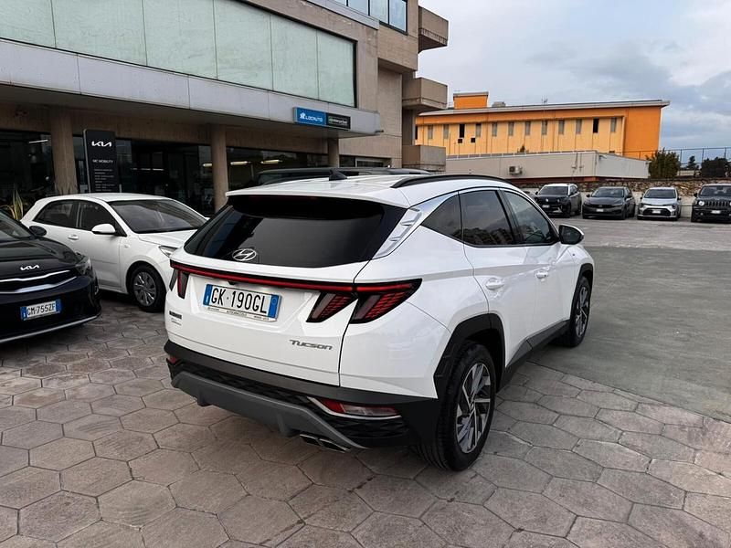 Usata Hyundai Tucson 135 CV (99 kW) 2022 Bianco SUV