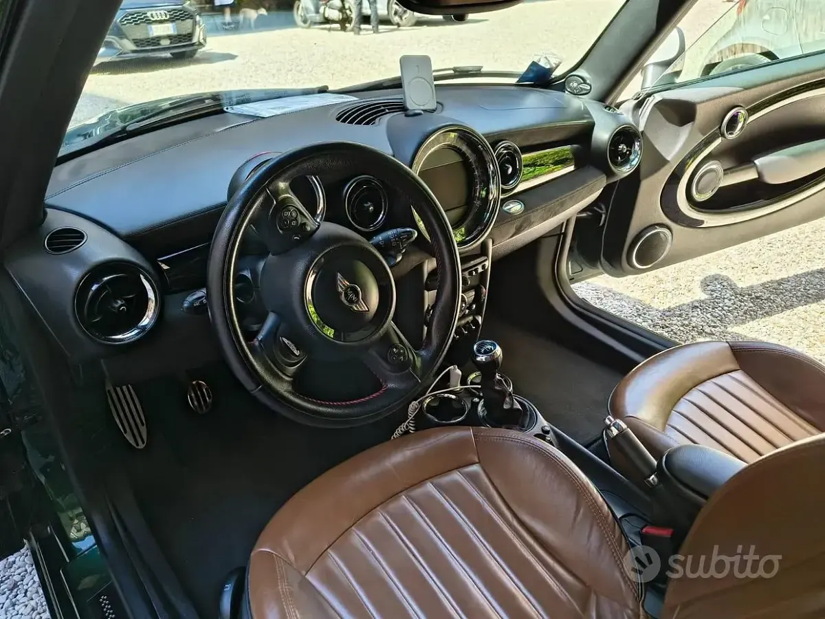Usata Mini John Cooper Works 122 CV (89 kW) 2013 Verde Utilitaria