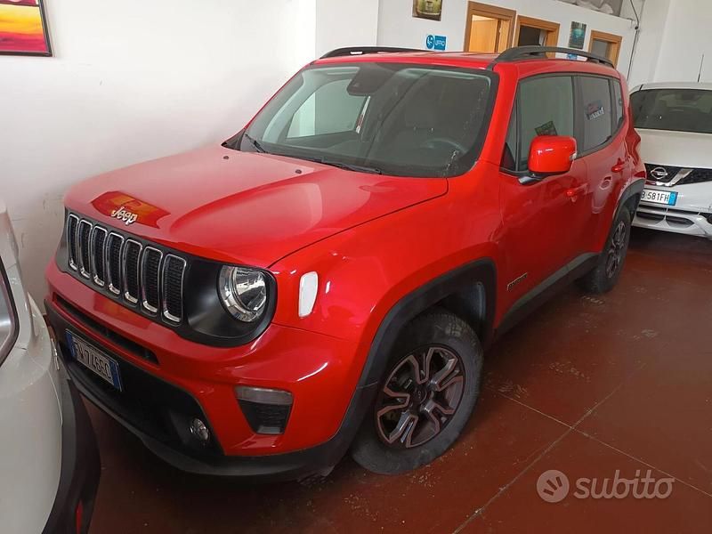 Usata Jeep Renegade Longitude 120 CV (88 kW) 2019 Rosso SUV