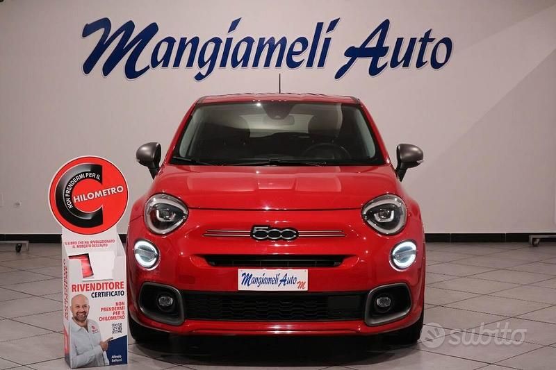 Usata Fiat 500X Sport 131 CV (96 kW) 2022 Rosso(met.) SUV