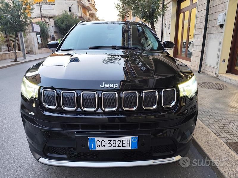Usata Jeep Compass Limited 131 CV (96 kW) 2021 Nero SUV