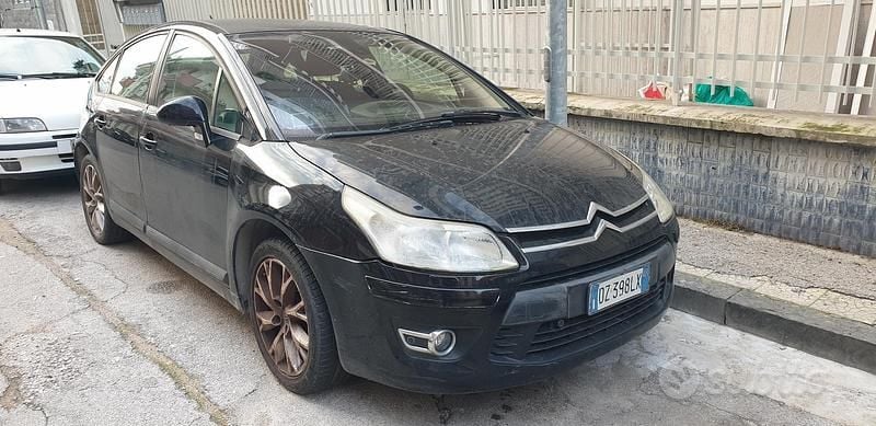 Usata Citroën C4 VTR Sport 109 CV (80 kW) 2009 Nero Berlina