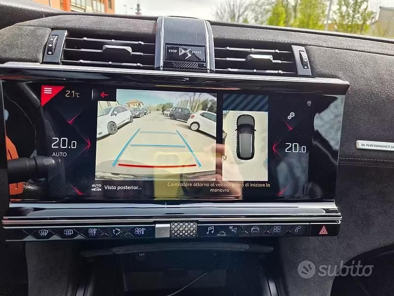 Usata DS Automobiles DS7 Crossback Performance 180 CV (132 kW) 2018 Nero SUV