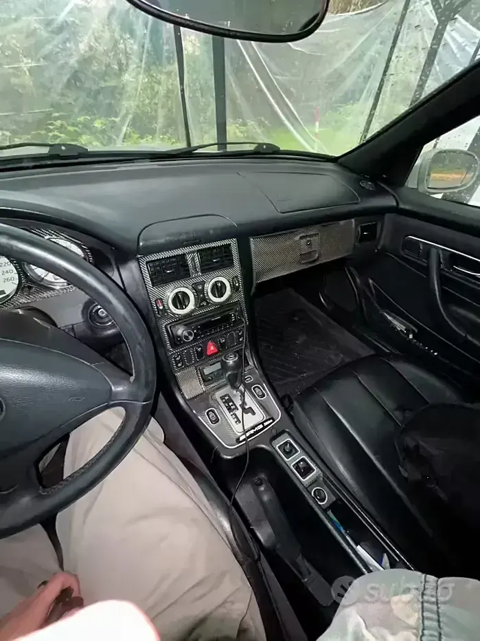 Usata Mercedes SLK230 197 CV (144 kW) 2000 Grigio Cabrio