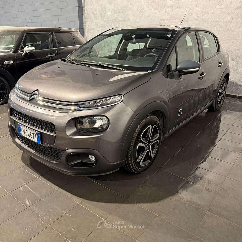 Usata Citroën C3 110 CV (80 kW) 2019 Grigio Utilitaria