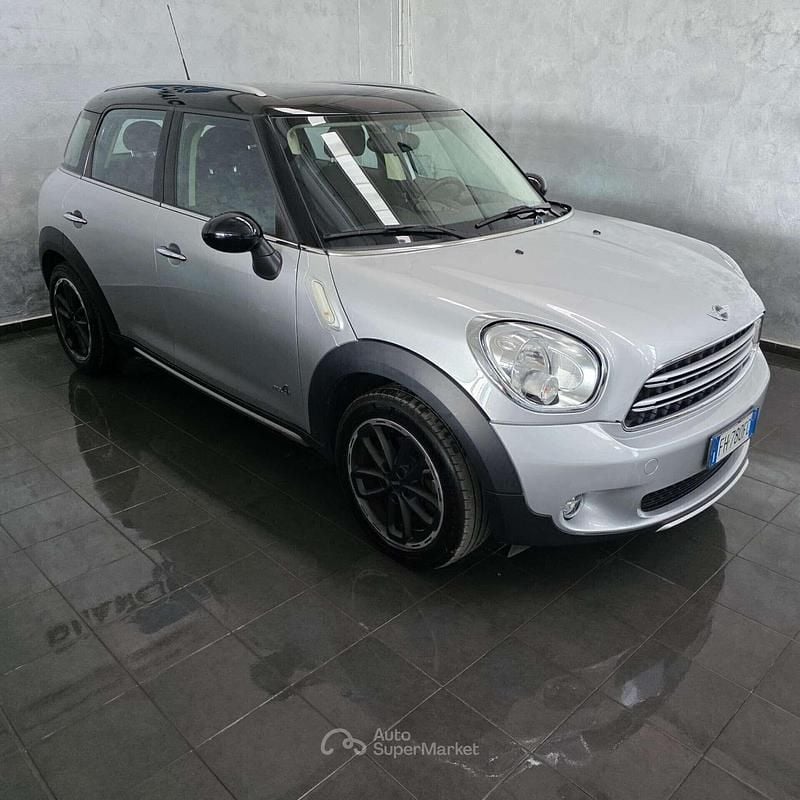 Brugt Mini Cooper D Countryman 111 HK (81 kW) 2017 Sølv SUV