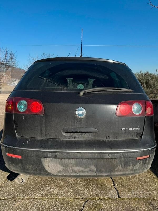 Usata Fiat Croma Emotion 150 CV (110 kW) 2007 Nero Berlina