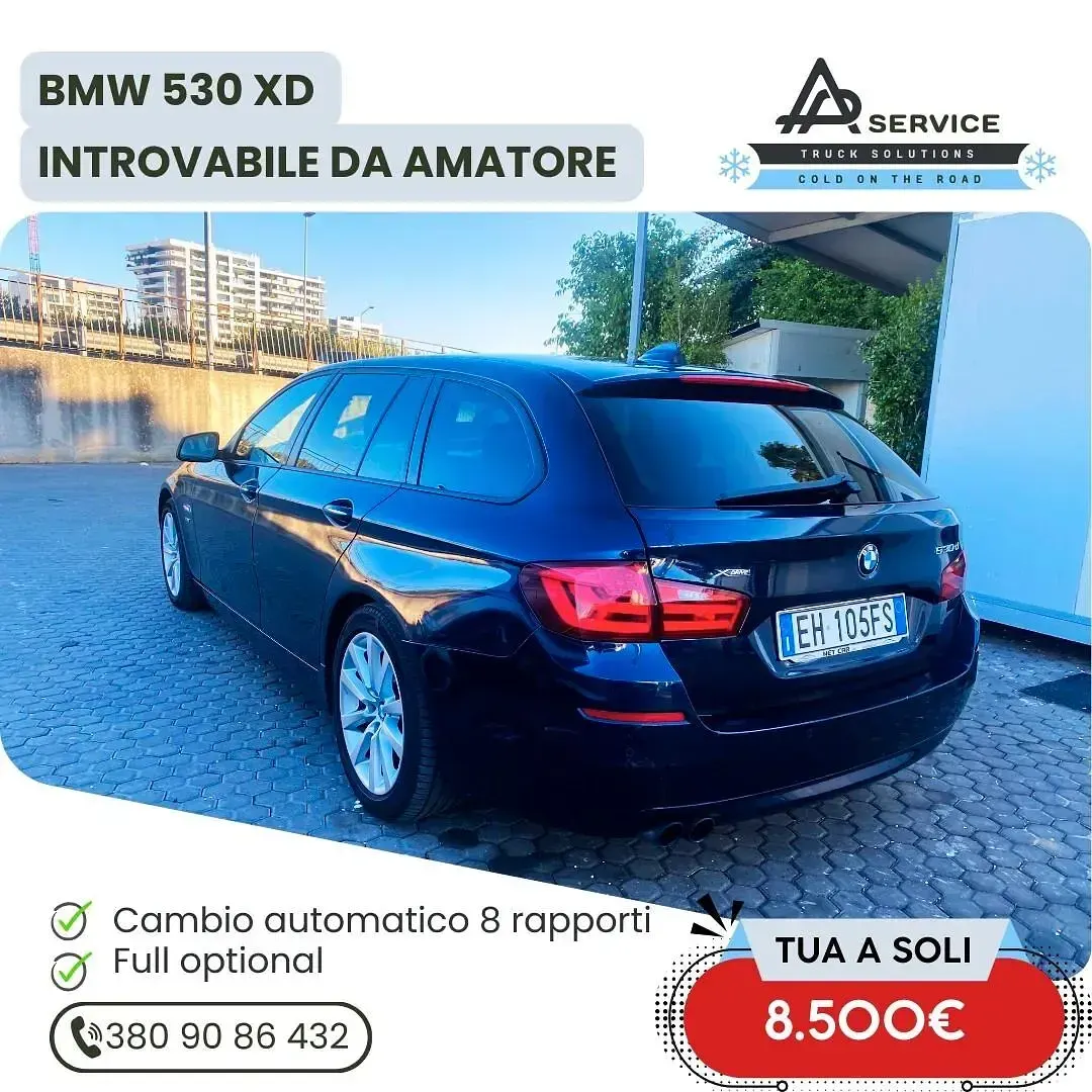 Usata BMW 530 Comfort Edition 258 CV (189 kW) 2011 Blu Station wagon