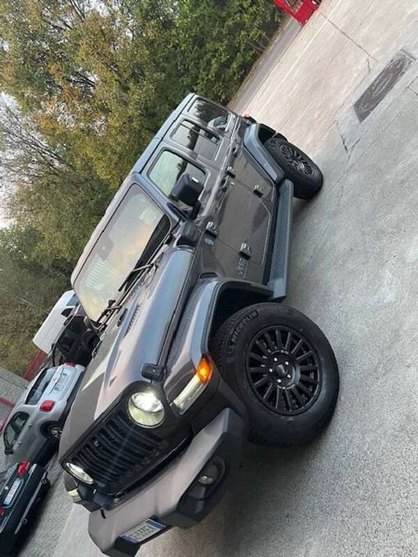Usata Jeep Wrangler Unlimited 379 CV (278 kW) 2021 Grigio antracite SUV