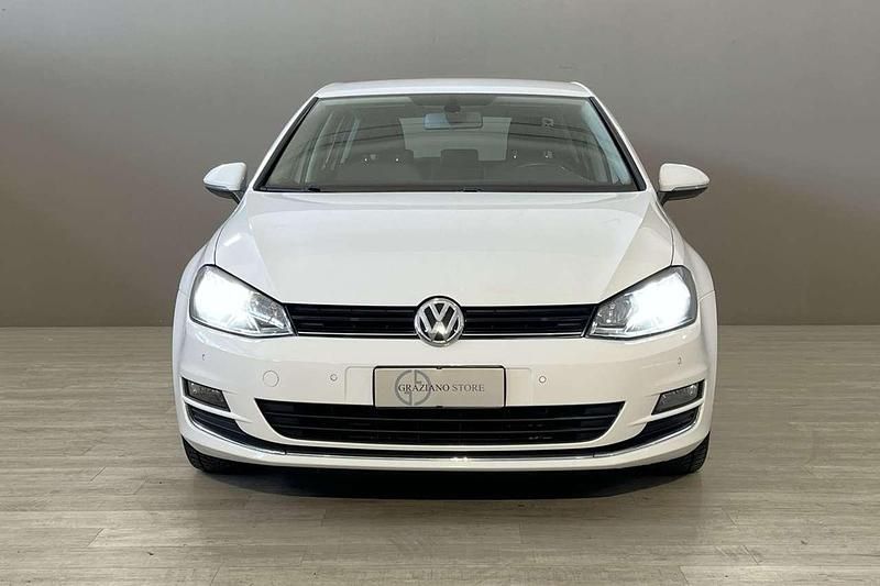 Usata VW Golf VII Highline 125 CV (91 kW) 2015 Bianco Utilitaria