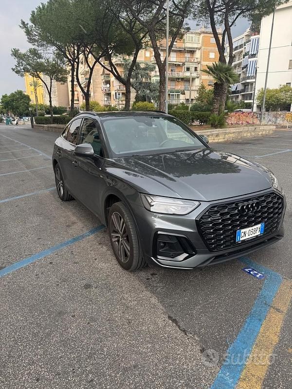 Usata Audi Q5 Sportback S-line plus 204 CV (150 kW) 2023 Grigio SUV