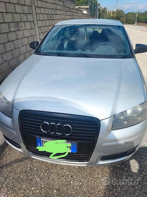 Usata Audi A3 140 CV (102 kW) 2008 Grigio Berlina