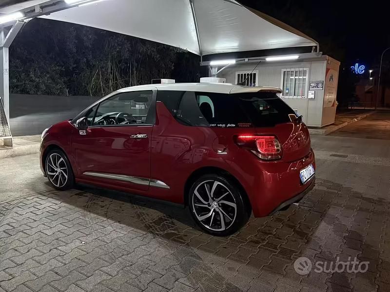 Usata Citroën DS3 165 CV (121 kW) 2016 Rosso Utilitaria