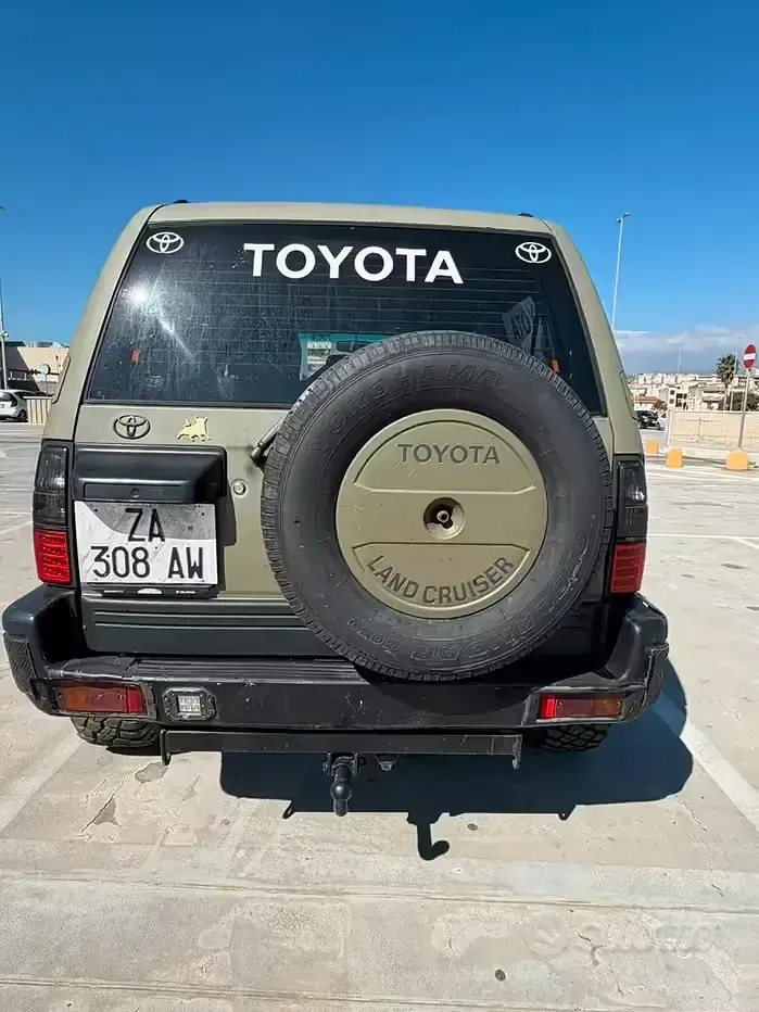 Gebraucht Toyota Land Cruiser 125 PS (91 kW) 1997 Grün SUV