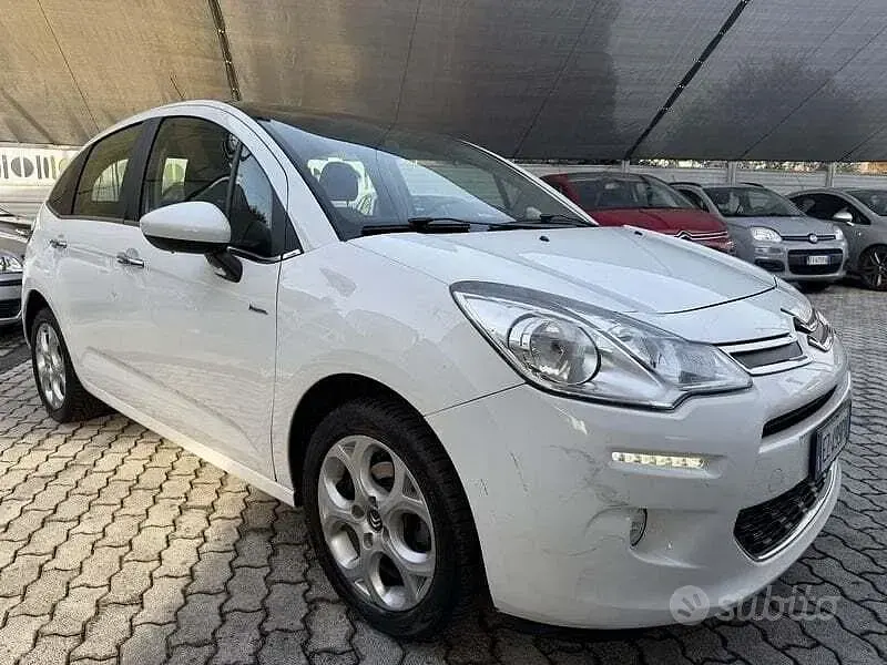 Usata Citroën C3 Exclusive 82 CV (60 kW) 2015 Bianco Berlina