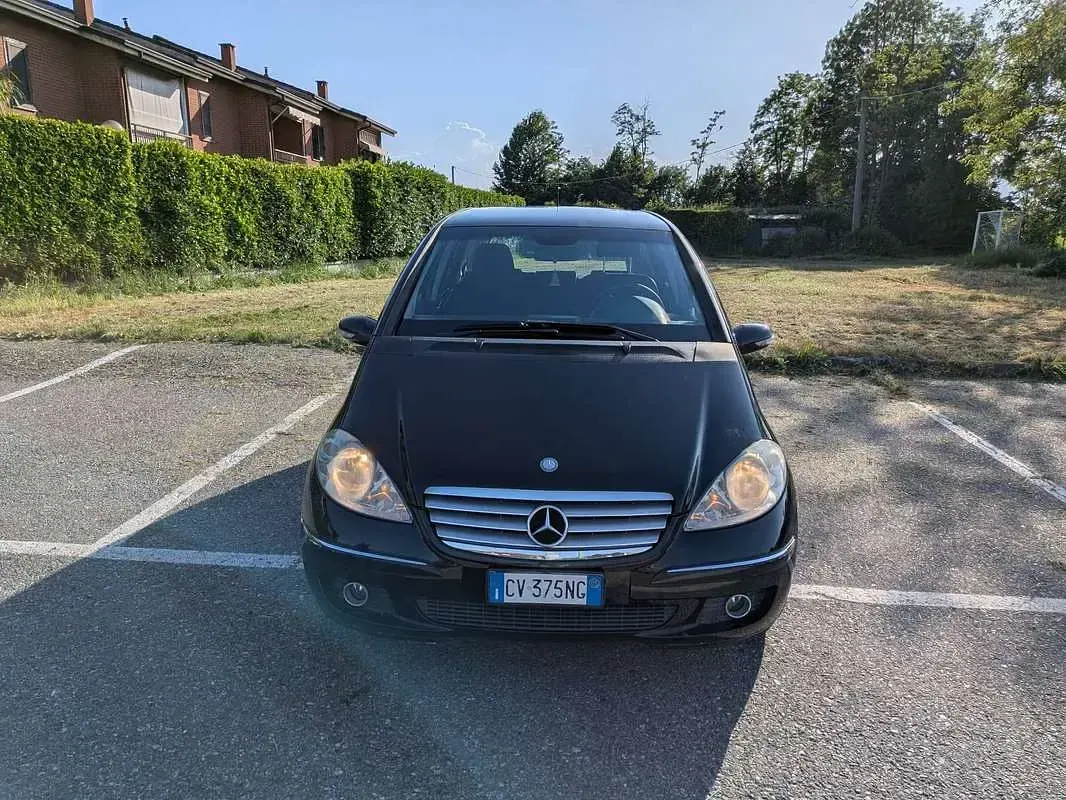 Usata Mercedes A150 Elegance 95 CV (69 kW) 2005 Nero Monovolume