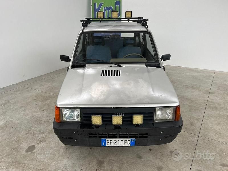 Usata Fiat Panda Young 54 CV (39 kW) 2001 Bianco Utilitaria