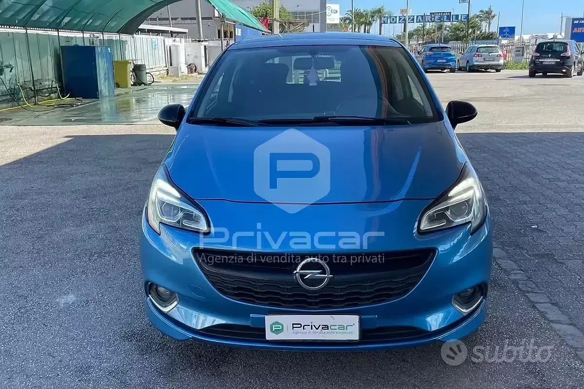 Usata Opel Corsa S 150 CV (110 kW) 2016 Blu Utilitaria