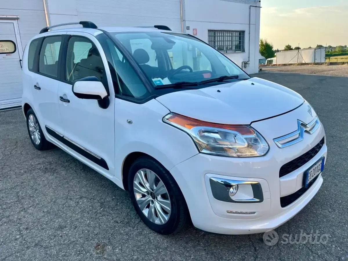 Usata Citroën C3 Picasso Exclusive 95 CV (69 kW) 2013 Bianco Monovolume