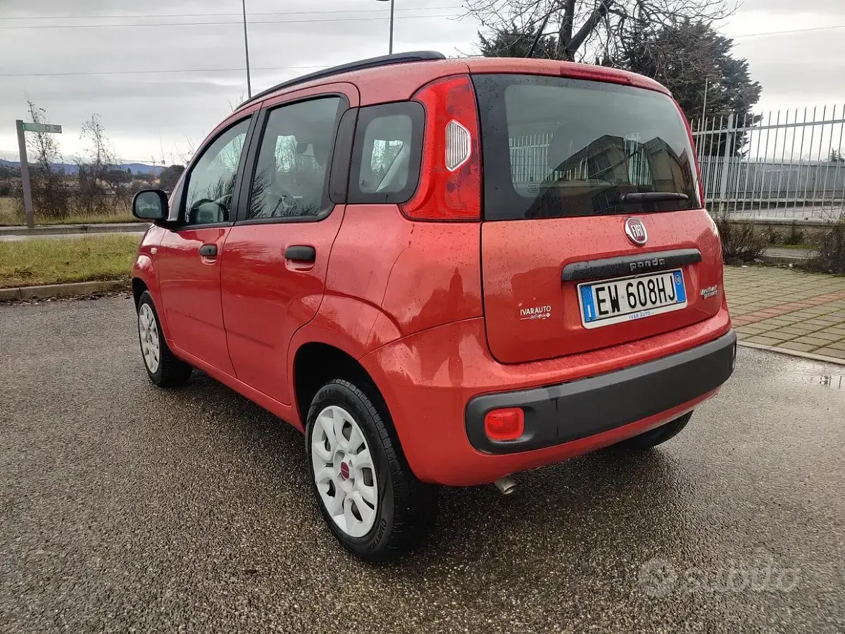 Usata Fiat Panda Easy 80 CV (58 kW) 2014 Arancione Utilitaria