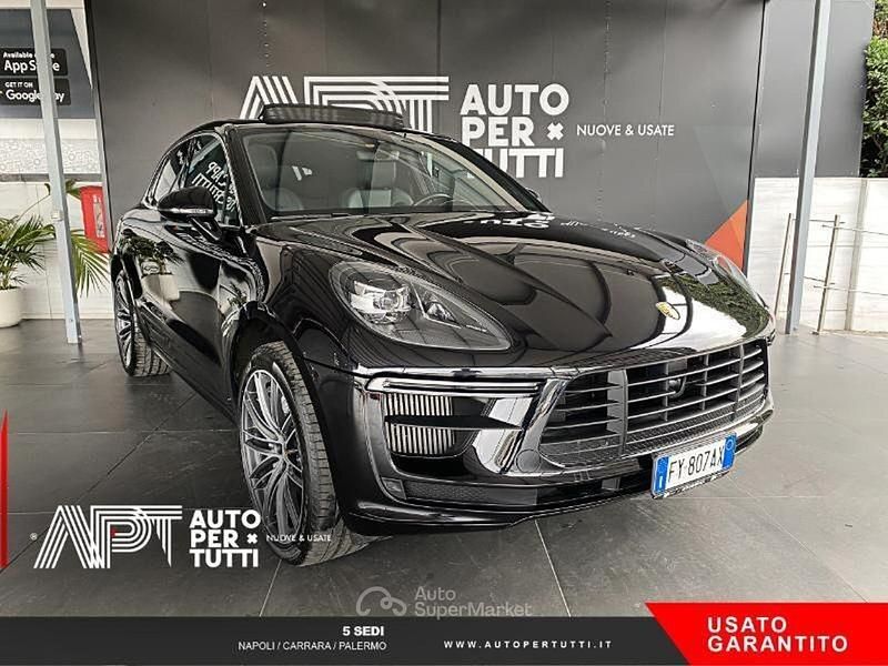 Usata Porsche Macan Turbo 441 CV (324 kW) 2020 Nero SUV