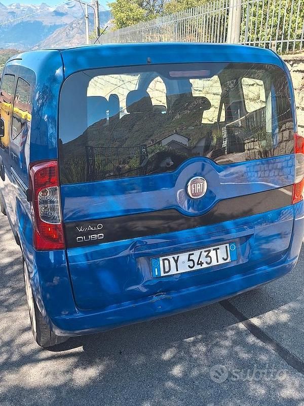 Usata Fiat Qubo Trekking 73 CV (53 kW) 2009 Blu Monovolume
