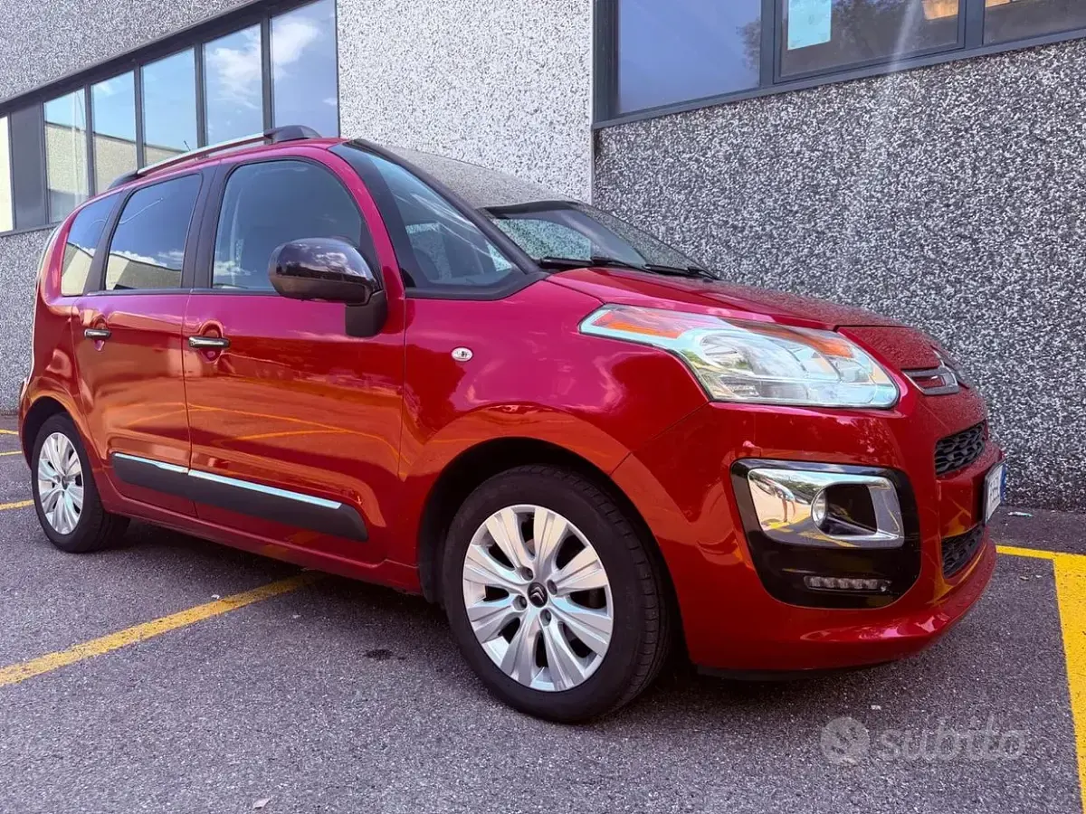 Usata Citroën C3 Picasso 99 CV (72 kW) 2016 Rosso Monovolume